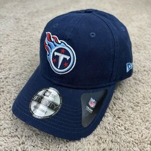 Tennessee Titans Hat New Era 9TWENTY Navy Core Classic Logo StrapBack Cap NWT
